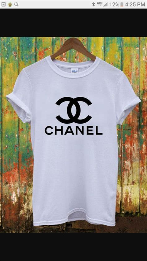 white chanel tshirt|authentic chanel t shirt.